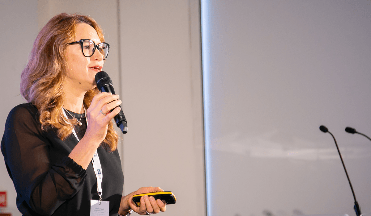 Lucia Chierchia, Market Ambassador & Chief of Open Innovation Ecosystem in Gellify, ad Agenda 2030