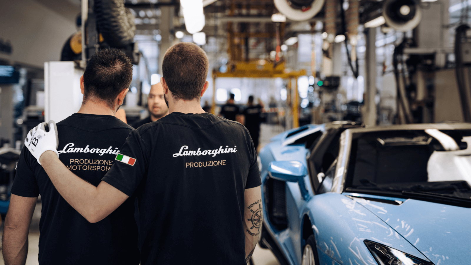 Lamborghini, stabilimento produttivo di Sant'Agata Bolognese