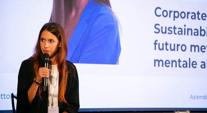 img 1: “Corena Pezzella, HR Manager di Unobravo, intervento ad Agenda 2030”