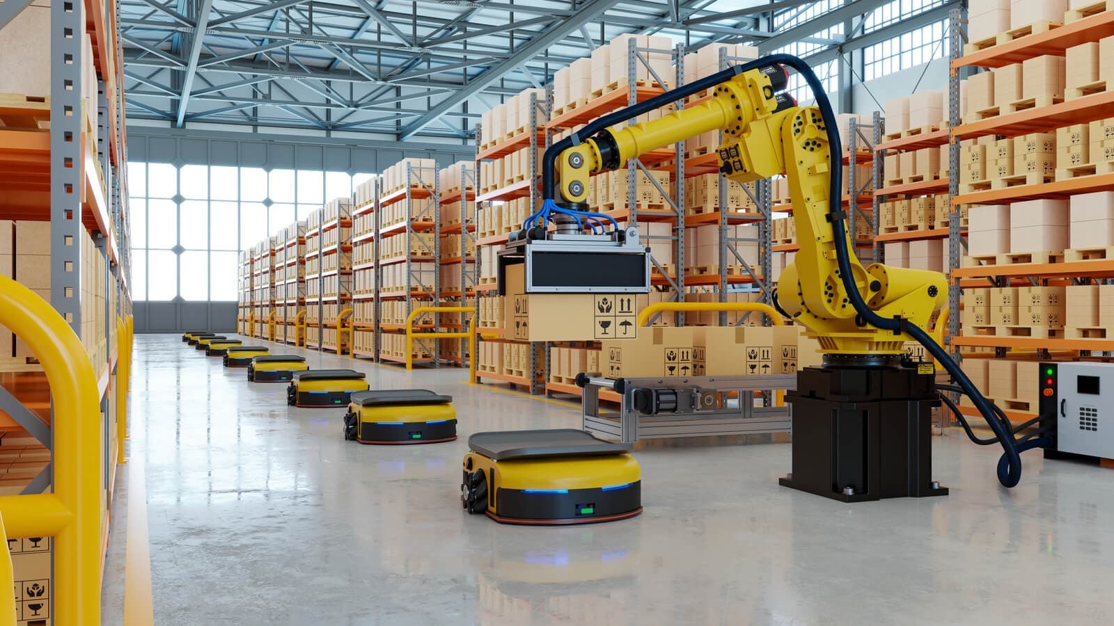 img 1: “Sparrow, robot magazziniere di Amazon”