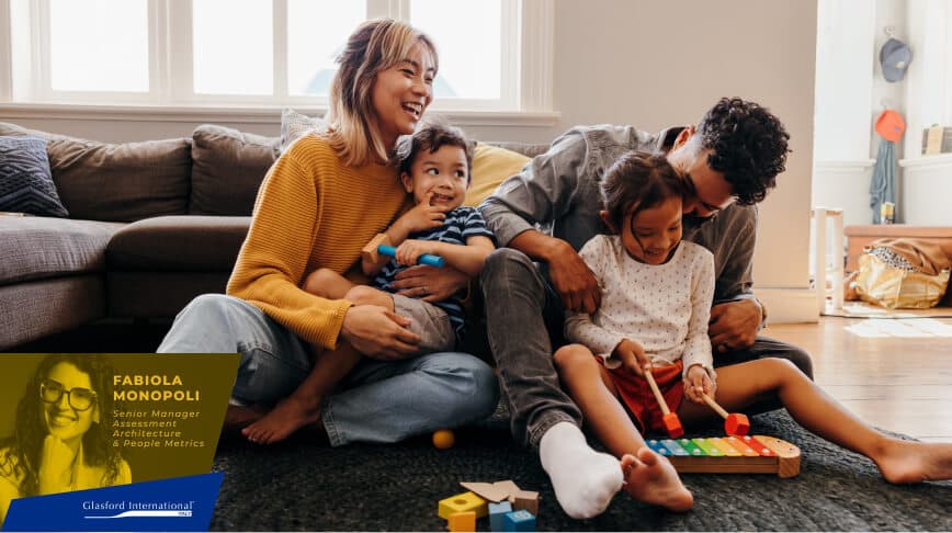 famiglia si gode welfare aziendale