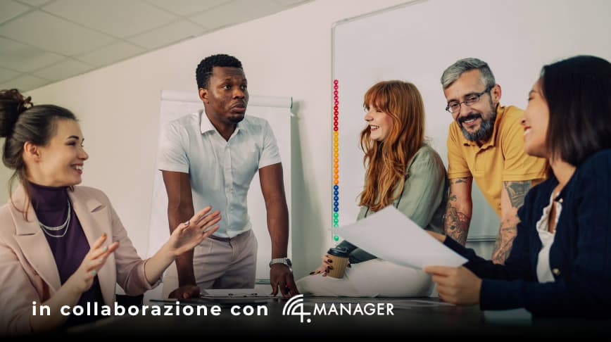 Manager intorno a un tavolo