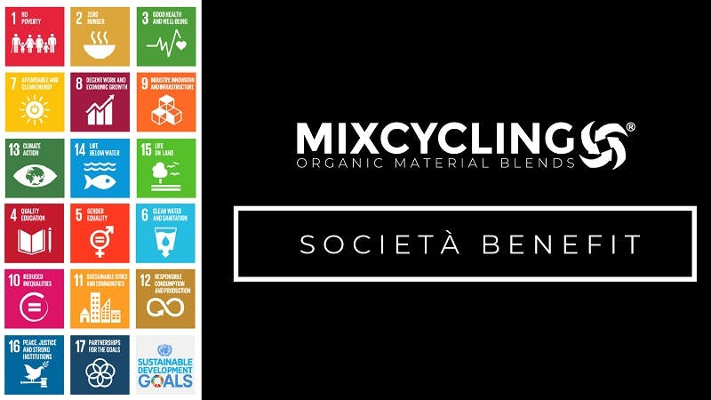 img 1: “Mixcycling, organic material blends – società benefit”