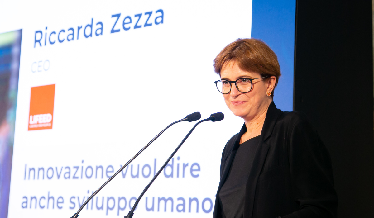 Riccarda Zezza, fondatrice e ceo di Lifeed, intervento ad Agenda 2030